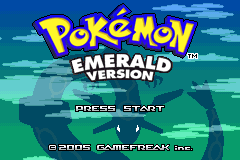 Pokemon - Emerald Essence (Hack) — Title screen